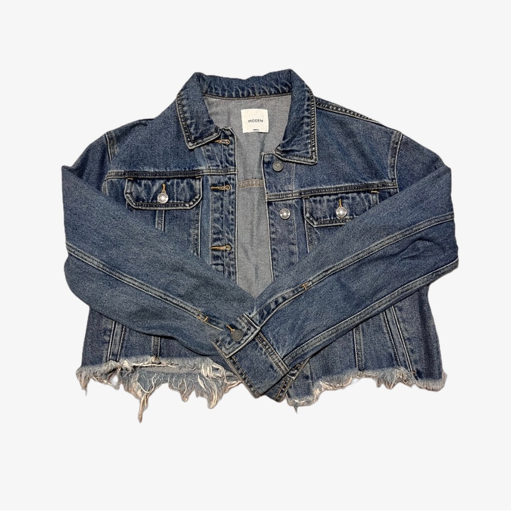 Cropped HIDDEN Jean Jacket